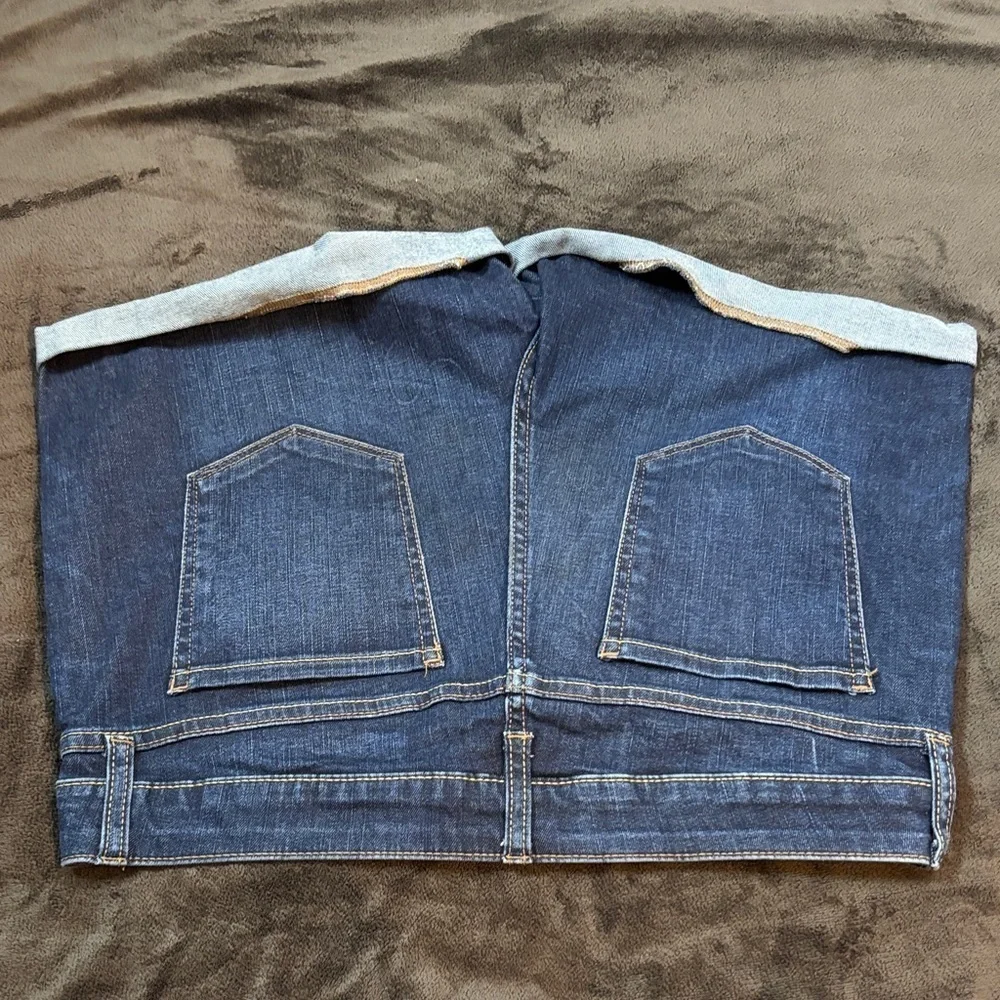 Arizona Jean Co Dark Blue Denim Shorts